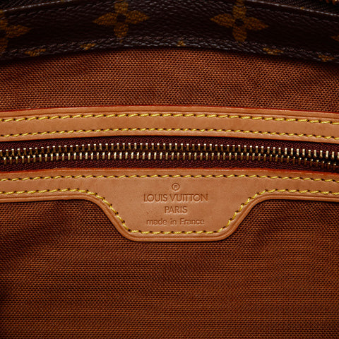 LOUIS VUITTON 2002 Monogram Hippo Piano Shoulder Bag Brown WS20374