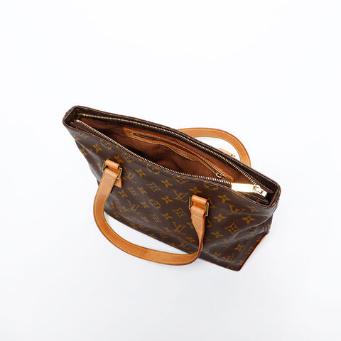 LOUIS VUITTON 2002 Monogram Hippo Piano Shoulder Bag Brown WS20374