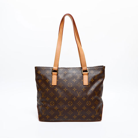 LOUIS VUITTON 2002 Monogram Hippo Piano Shoulder Bag Brown WS20374