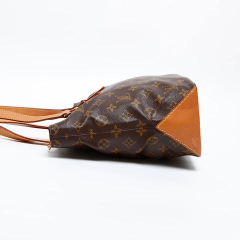 LOUIS VUITTON 2002 Monogram Hippo Piano Shoulder Bag Brown WS20374
