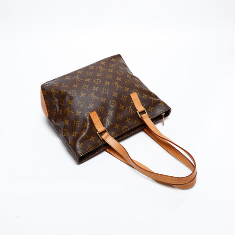 LOUIS VUITTON 2002 Monogram Hippo Piano Shoulder Bag Brown WS20374