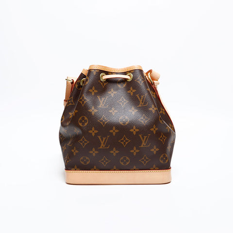 LOUIS VUITTON 2019 Monogram Noe BB Shoulder Bag Brown WS20375