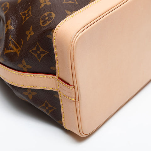 LOUIS VUITTON 2019 Monogram Noe BB Shoulder Bag Brown WS20375