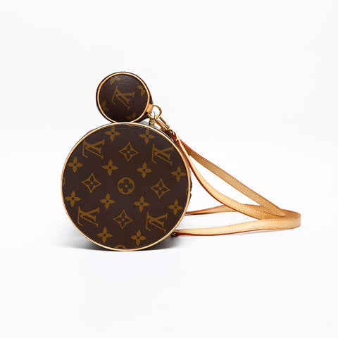 LOUIS VUITTON 2006 Monogram Papillon 30 Handbag Brown WS20377