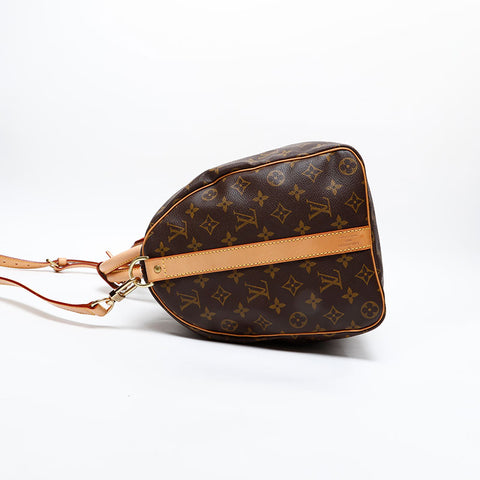 LOUIS VUITTON 2002 Monogram Keepall 45 Boston bag Brown WS20378