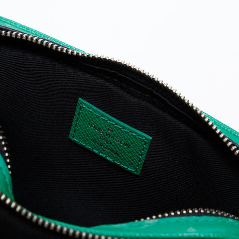 LOUIS VUITTON Monogram Alpha Wearable Wallet NV Shoulder Bag green WS20379