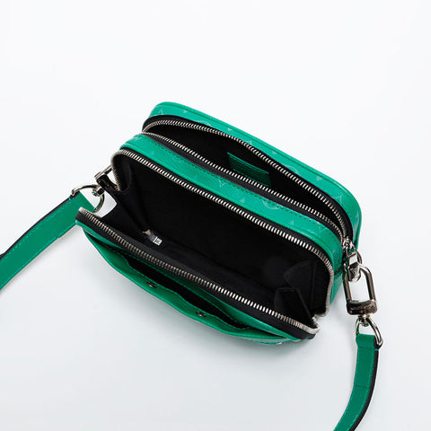 LOUIS VUITTON Monogram Alpha Wearable Wallet NV Shoulder Bag green WS20379