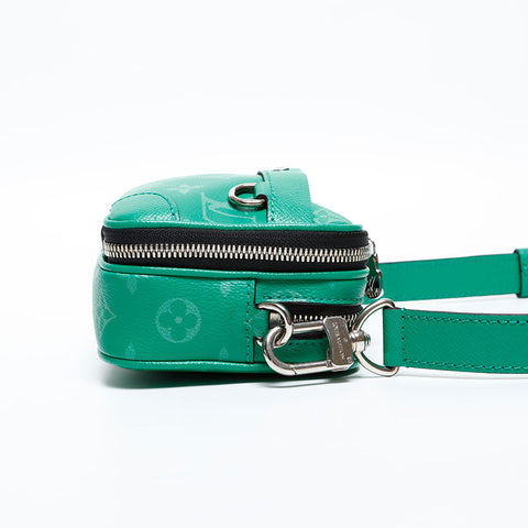 LOUIS VUITTON Monogram Alpha Wearable Wallet NV Shoulder Bag green WS20379