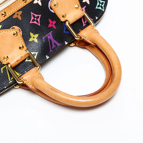 LOUIS VUITTON 2004 Monogram Multicolor Alma Takashi Murakami Handbag multicolor WS20384