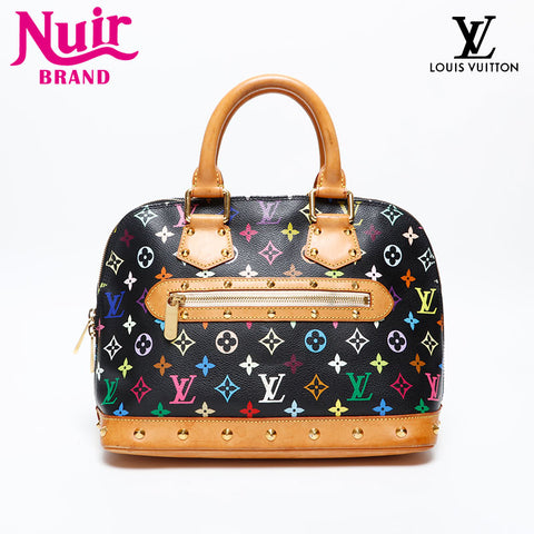 LOUIS VUITTON 2004 Monogram Multicolor Alma Takashi Murakami Handbag multicolor WS20384