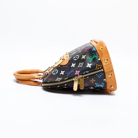 LOUIS VUITTON 2004 Monogram Multicolor Alma Takashi Murakami Handbag multicolor WS20384