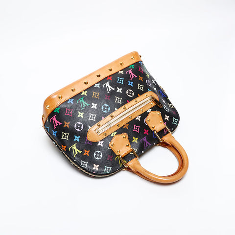 LOUIS VUITTON 2004 Monogram Multicolor Alma Takashi Murakami Handbag multicolor WS20384