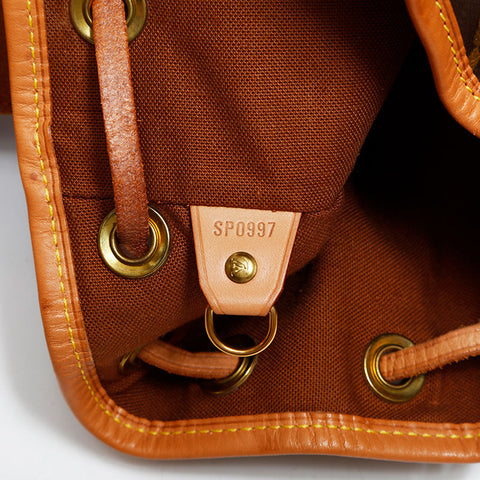 LOUIS VUITTON 1997 Monogram Mini Montsouris Backpack Â· Daypack Brown WS20387