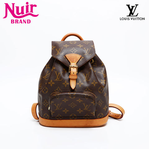 LOUIS VUITTON 1997 Monogram Mini Montsouris Backpack Â· Daypack Brown WS20387