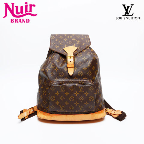 LOUIS VUITTON 1997 Monogram MontsourisGM Backpack Â· Daypack Brown WS20389