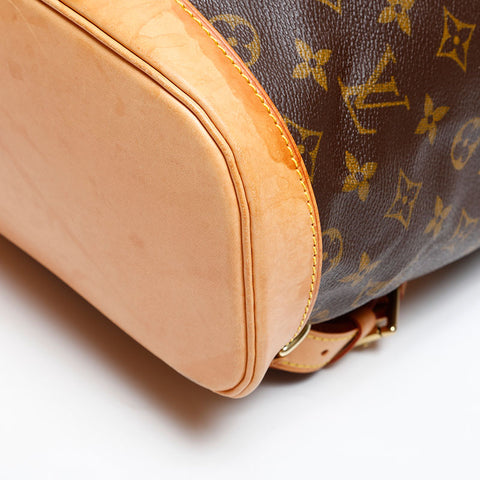 LOUIS VUITTON 1997 Monogram MontsourisGM Backpack Â· Daypack Brown WS20389