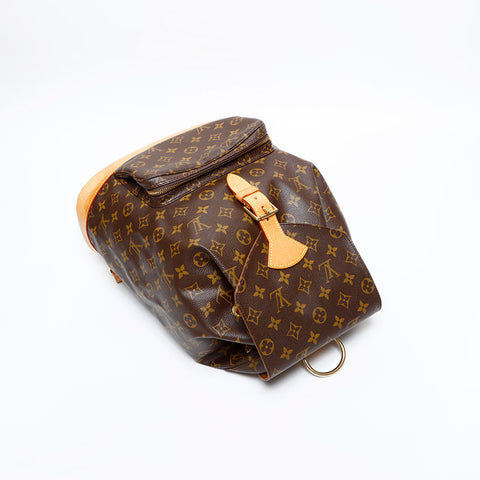 LOUIS VUITTON 1997 Monogram MontsourisGM Backpack Â· Daypack Brown WS20389