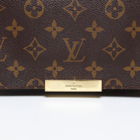 LOUIS VUITTON 2014 Monogram Favorite PM Shoulder Bag Brown WS20391