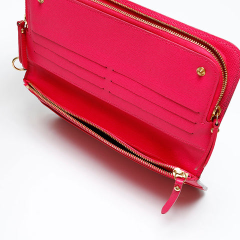 LOUIS VUITTON 2011 Monogram Multicolor Portefeuille Ansolite Purse Black multicolor WS20392