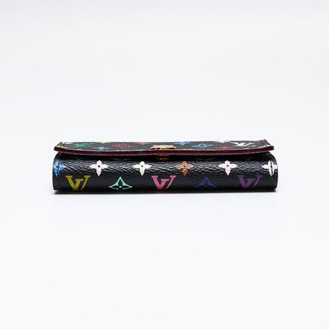 LOUIS VUITTON 2011 Monogram Multicolor Multicles4 Key holder  Black multicolor WS20393
