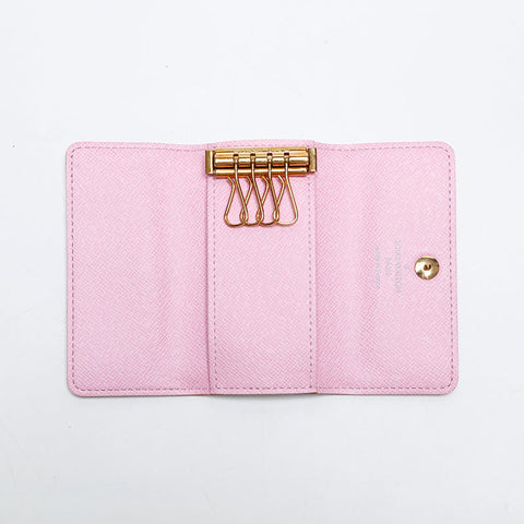 LOUIS VUITTON 2011 Monogram Multicolor Multicles4 Key holder  White multicolor WS20394