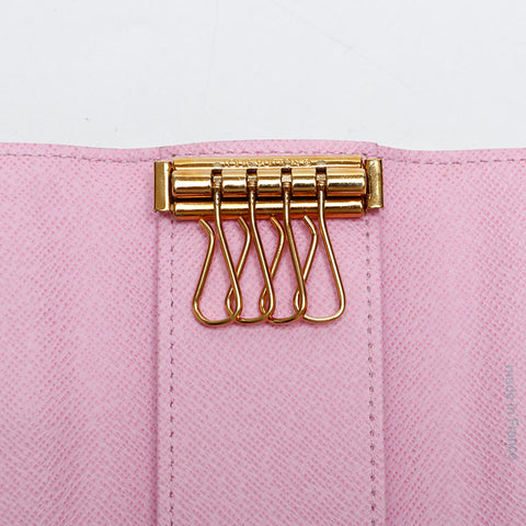 LOUIS VUITTON 2011 Monogram Multicolor Multicles4 Key holder  White multicolor WS20394