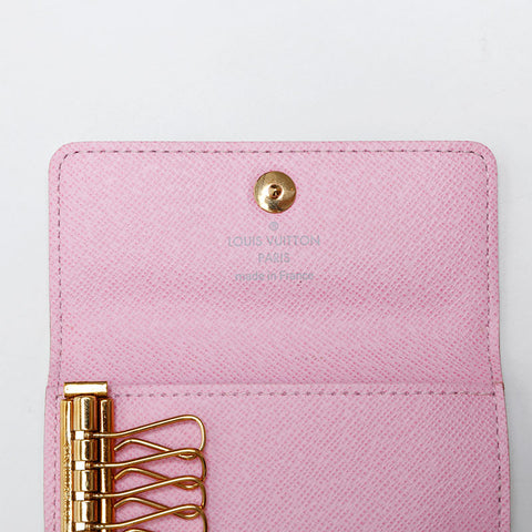 LOUIS VUITTON 2011 Monogram Multicolor Multicles4 Key holder  White multicolor WS20394