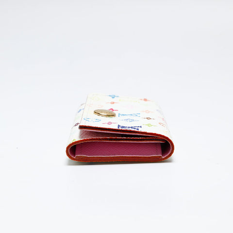 LOUIS VUITTON 2011 Monogram Multicolor Multicles4 Key holder  White multicolor WS20394