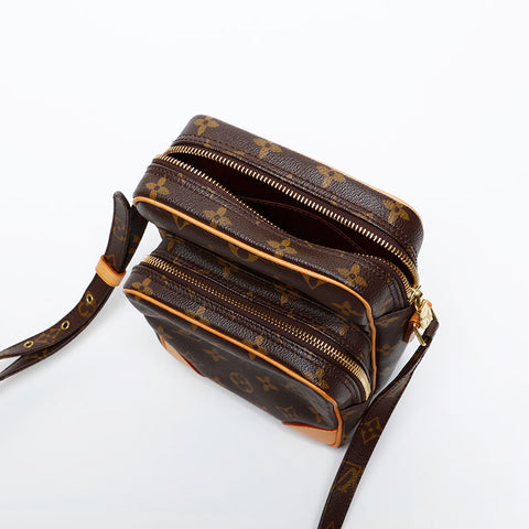 LOUIS VUITTON 2006 Monogram Amazon Shoulder Bag Brown WS20396