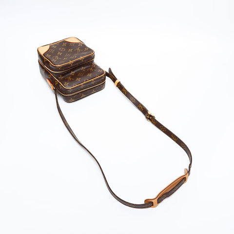 LOUIS VUITTON 2006 Monogram Amazon Shoulder Bag Brown WS20396