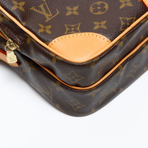 LOUIS VUITTON 2002 Monogram Amazon Shoulder Bag Brown WS20397