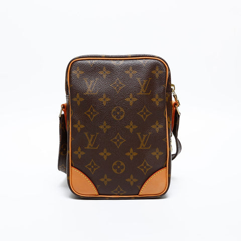 LOUIS VUITTON 2002 Monogram Amazon Shoulder Bag Brown WS20399
