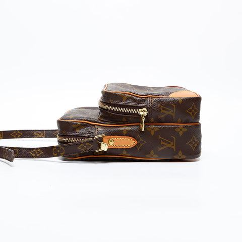 LOUIS VUITTON 2002 Monogram Amazon Shoulder Bag Brown WS20399
