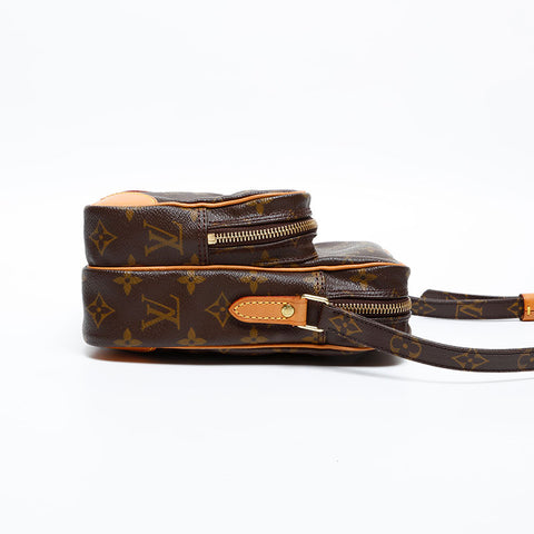 LOUIS VUITTON 2002 Monogram Amazon Shoulder Bag Brown WS20399
