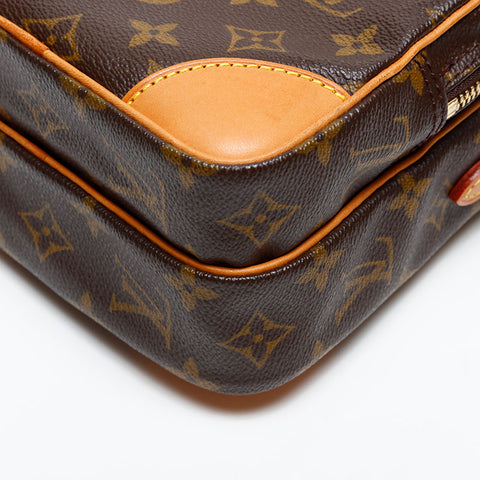 LOUIS VUITTON 2002 Monogram Amazon Shoulder Bag Brown WS20399