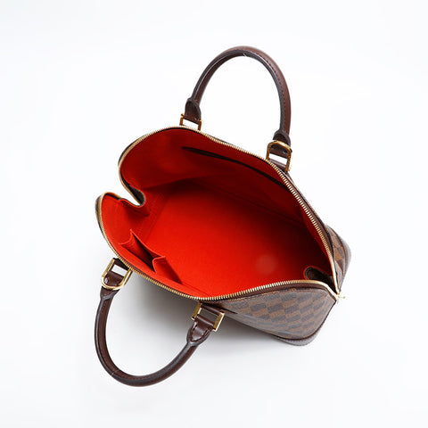 LOUIS VUITTON 2005 Damier Alma PM Handbag Brown WS20400