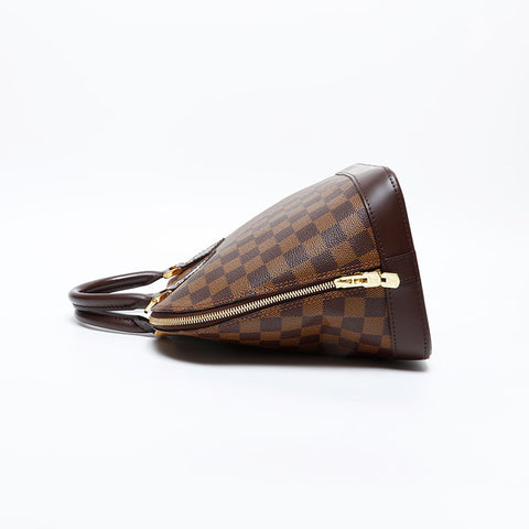 LOUIS VUITTON 2005 Damier Alma PM Handbag Brown WS20400