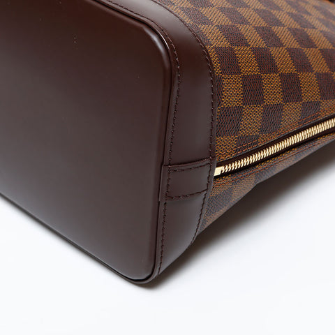 LOUIS VUITTON 2005 Damier Alma PM Handbag Brown WS20400