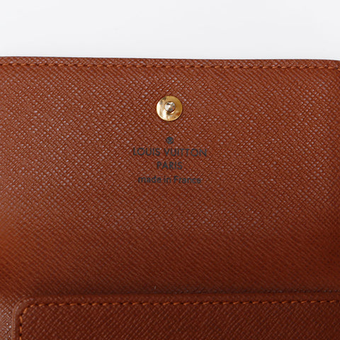LOUIS VUITTON 2006 Monogram Portefeuille Elise Bifold Wallet Brown WS20403