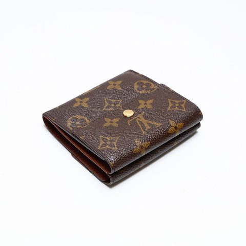 LOUIS VUITTON 2006 Monogram Portefeuille Elise Bifold Wallet Brown WS20403