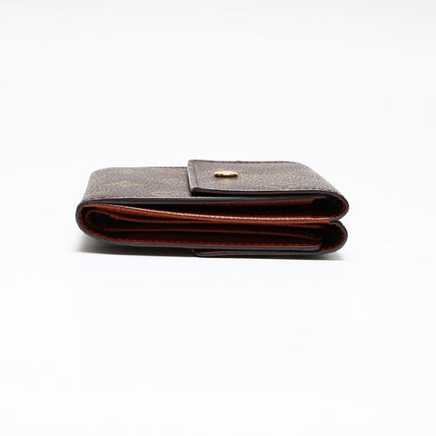 LOUIS VUITTON 2003 Monogram Portefeuille Elise Bifold Wallet Brown WS20404