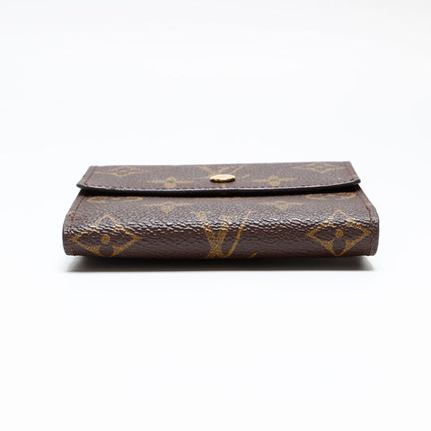 LOUIS VUITTON 2003 Monogram Portefeuille Elise Bifold Wallet Brown WS20404