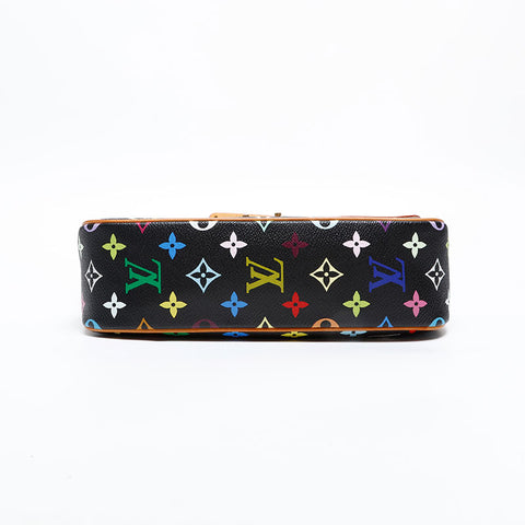 LOUIS VUITTON Monogram Multicolor Sologne by Takashi Murakami Shoulder Bag Black multicolor WS20408