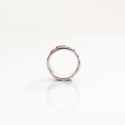 Christian Dior Trotter logo size 11 Ring Red WS20421