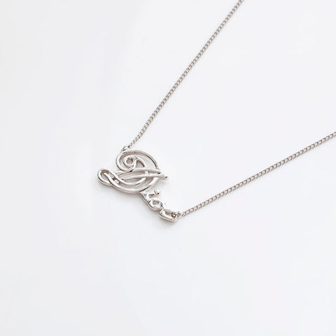 Christian Dior logo Necklace Silver WS20423