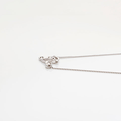 Christian Dior logo Necklace Silver WS20423
