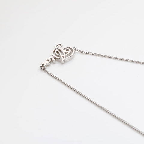 Christian Dior logo Necklace Silver WS20423
