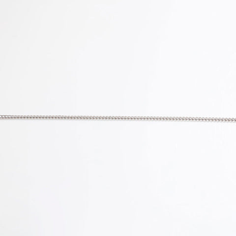 Christian Dior logo Necklace Silver WS20423