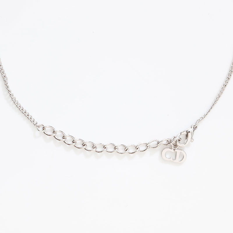Christian Dior シルバーネックレス 【正規品美品】 お値下げ中】Christian Dior シルバー ネックレス 超美品 正規品
