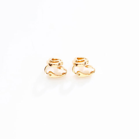 Christian Dior CD logo Earring gold WS20425